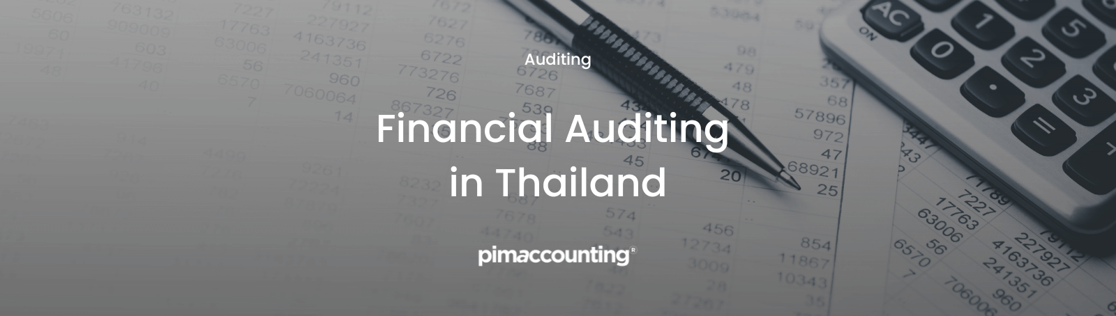 Financial Auditing in Thailand