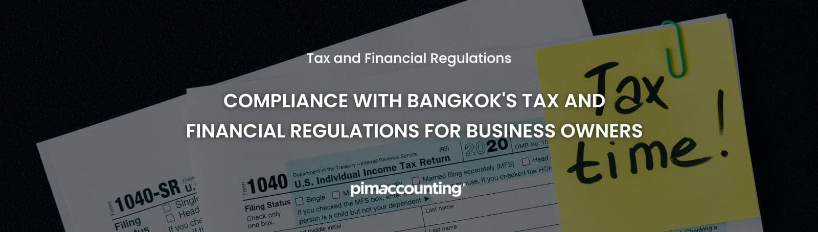 Tax and Financial Regulations - Pimaccounting