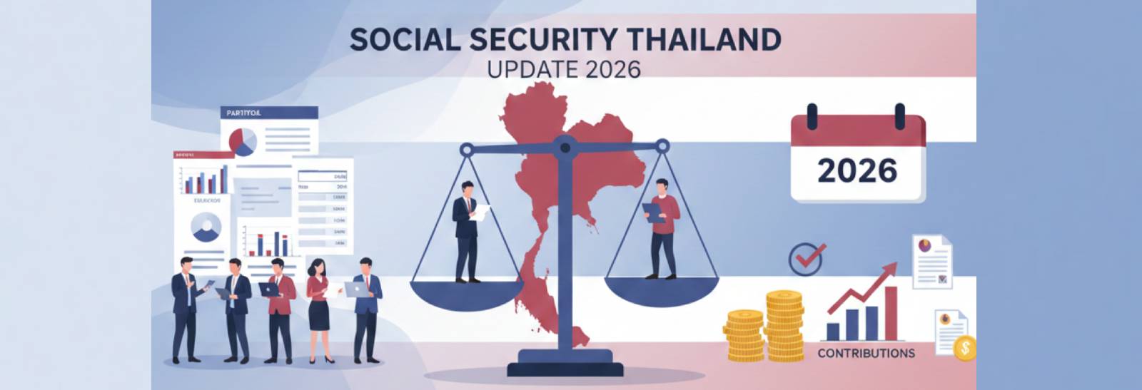 อัปเดตประกันสังคมปี 2026 – ประกาศสำคัญสำหรับนายจ้างและลูกจ้างในประเทศไทย