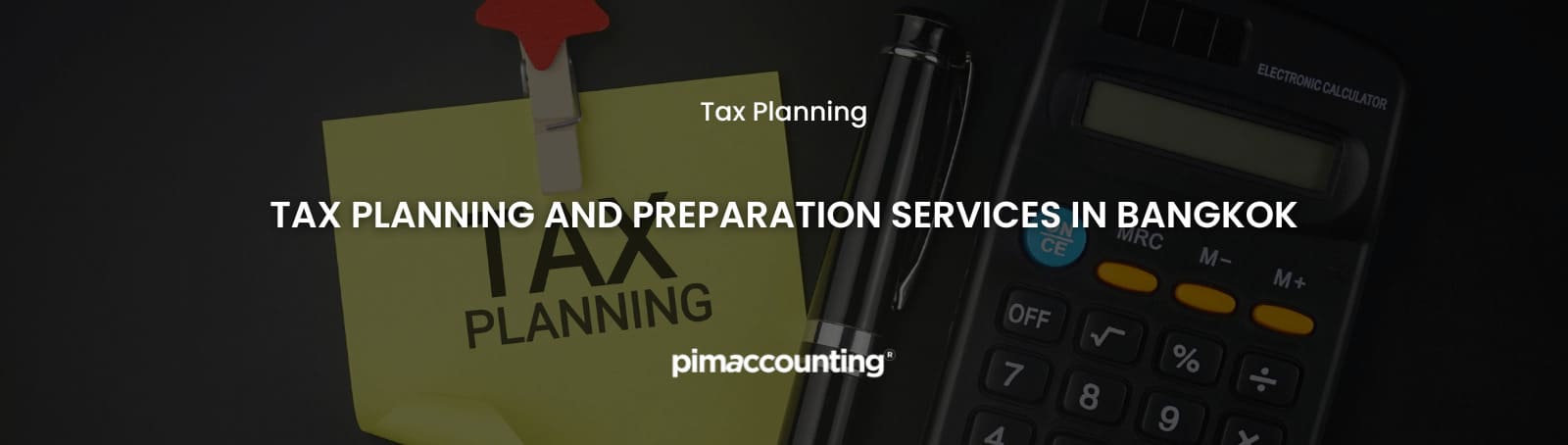 tax planning - pimaccounting